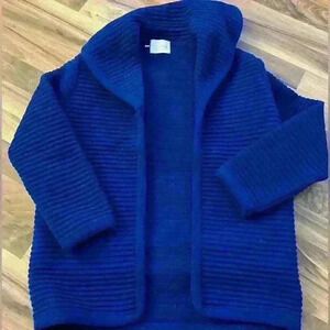 Vintage Eatons blue  heavy cardigan jacket